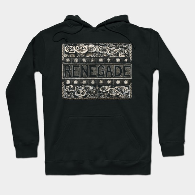 Renegade Hoodie by SeanKalleyArt